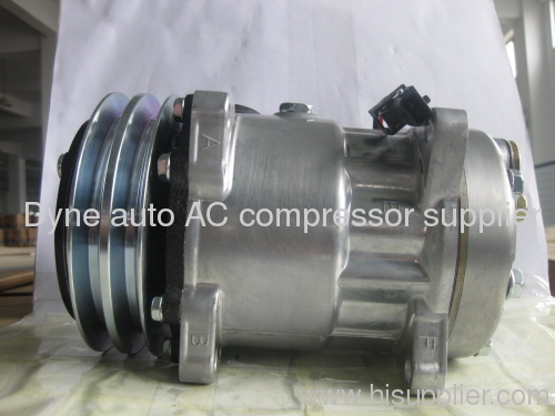 Auto AC compressor for heavy truck universal sanden 7H15 compressors