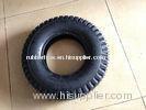 Flat Free PU WheelBarrow Tyres , Rubber Hand Trolley Tyres 4.00-8