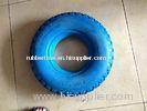 Blue Wheelbarrow PU Flat Free Tyres , 480/4.00-8 BT07 Rubber Tyres