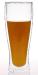 Freezer safe Double Wall Mouth Blown borosilicate Beer Glass
