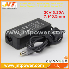 Manufacturer for LENOVO IBM laptop adapter 20V 3.25A 65W