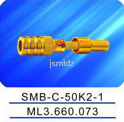 SMB female connector,Crimp,50ohm impedence,SMB-C-50K2-