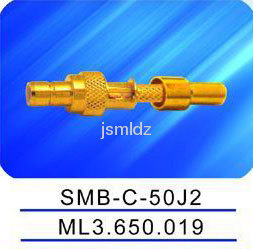 SMB female connector,Crimp,50ohm impedence