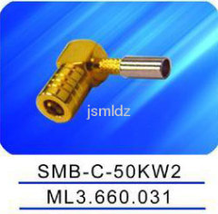 SMB female connector,Crimp,right angle,SMA-C-50kw2