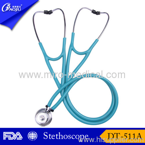 Dual head teaching stethoscope CE certificate