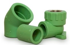 popular PPR fittings pipe plumbing material from China