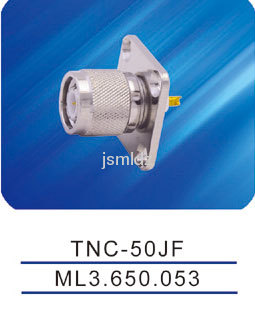 TNC male connector with flange,TNC-JF
