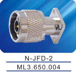 N male connector with flange,screw type,microstrip,N-JFD-2