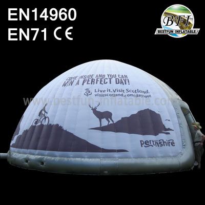 Advertising Inflatable Print Dome