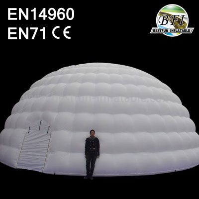 White Inflatable Event Dome