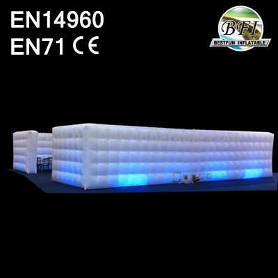 Inflatable Led Lighting Exhibition Cube