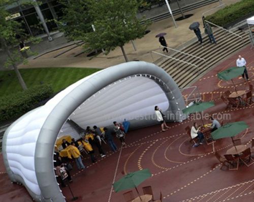 Chiswick Park Inflatable Turtle Structure