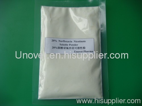 20% Norfloxacin Water Soluble Powder 100g