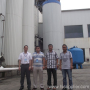 Uzbekistan customer visit our starch factory