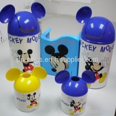 Hot stamping film for plastic kettle