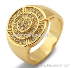 Promotional jewellery alloy ring for men