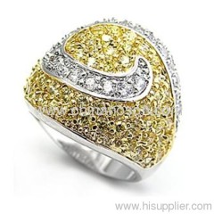 Fashion copper jewellery ring