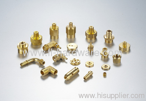 Brass forged and machined connectors