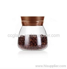 Hand Made High Quality Boroslicate Glass Storage Jar