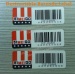 Anti-counterfeiting Destructible Barcode Label Sticker