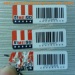 Anti-counterfeiting Destructible Barcode Label Sticker