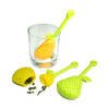 Odor free tea infuser and strainer silicone rubber Pear' tea bag