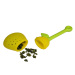 Heat resistant tea infuser and strainer silicone rubber tea bag in Pear style