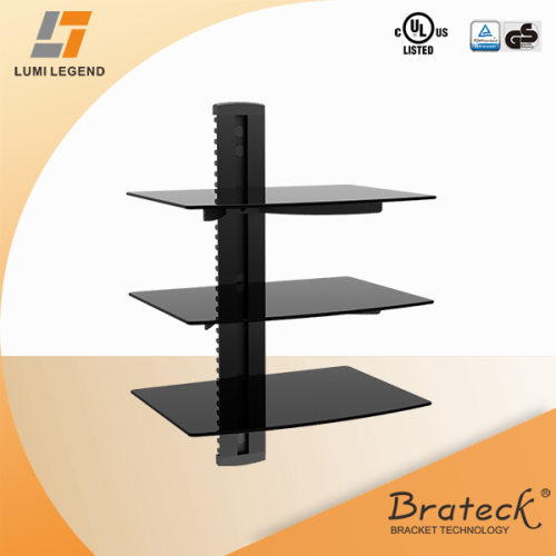 Wall mount DVD rack