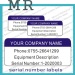 Custom Tamper Evident Asset Sticker