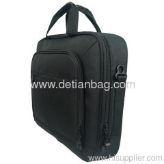 best black designer nylon fabric 15.6 inch laptop bags for men