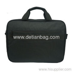 best black designer nylon fabric 15.6 inch laptop bags for men