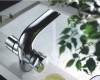 Double handle basin mixer