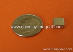 Rare Earth Magnets 1/4 in x 1/8 in x 1/4 in Neodymium Block N42