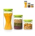 Borosilicate Glass Storage jars with Tea and Coffee Container