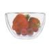 Double Wall Glass Bowls with Heat Resistant Quality