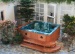 Whirlpool tubs in garden