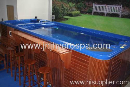 Outdoor swim spas; Swimming pool shops; Home swim spa