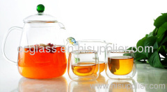 Hand Blown Glass Tea Pots