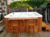 outdoor massage hot tubs