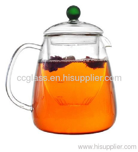 Highly Transparent Glass Tea Pot
