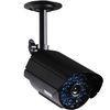 700tvl Black Bullet Color Night Vision Camera , IR 35m For Hospitals