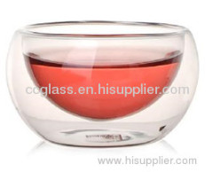 Nice Useful Double Wall Glass Teacup