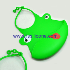 Cute and durable silicone baby bibs