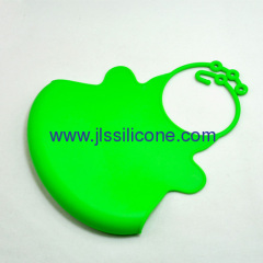 Lovely designed silicone baby bibs