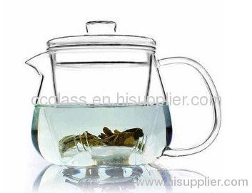 Insulated Hand Blown Borosilicate Glass Tea Pots Coffee Pots