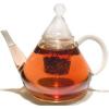 Hand Blown Red Teas Glass Teapots