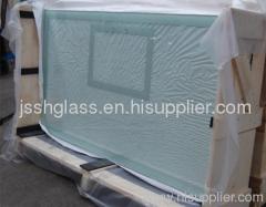 Tempered glass basketball backboard