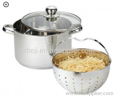 Stainless stell 3 pcs spaghetti pot