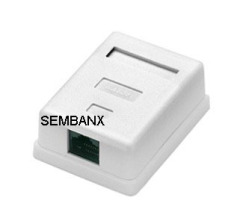 CAT5E UTP 1 ports surface box