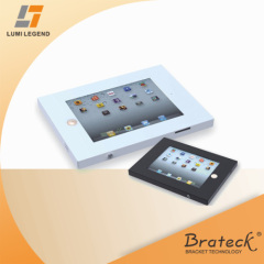 Theft resistant steel ipad tablet mount